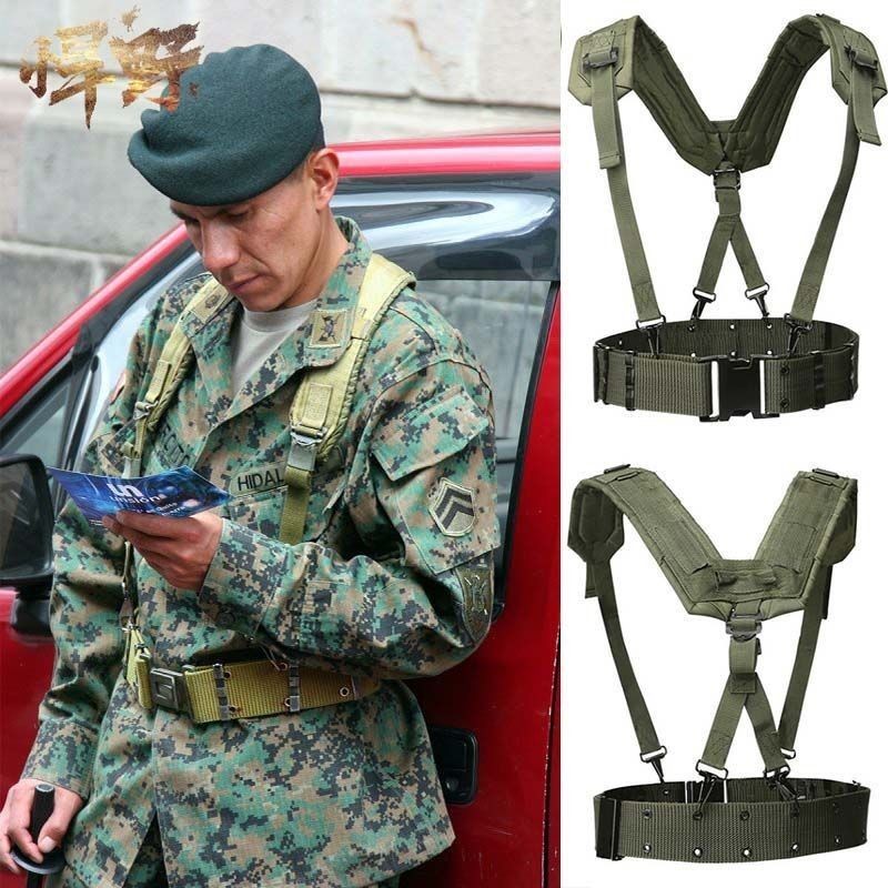 Y-Shaped Strap Double-Shoulder Strap Outdoor Multifunctional Belt Tactical Shoulder Strap Girdle Combine Y-Strap Camera Photography Chest Strap ราคา ถูกที่สุด ดีลบีเคเค แกลเลอรีภาพที่ 4