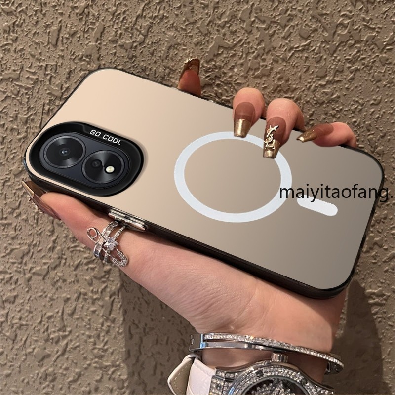 ปลอกoppo A38 4g a58 4g a58 5g a78 4g a78 5g oppo a18 a98 5Gเคสโทรศัพท์เคสแข็งTPUเคสโทรศัพท์ออกแบบใหม่ความงามไร้สายแม่เหล็กCYBSWX01