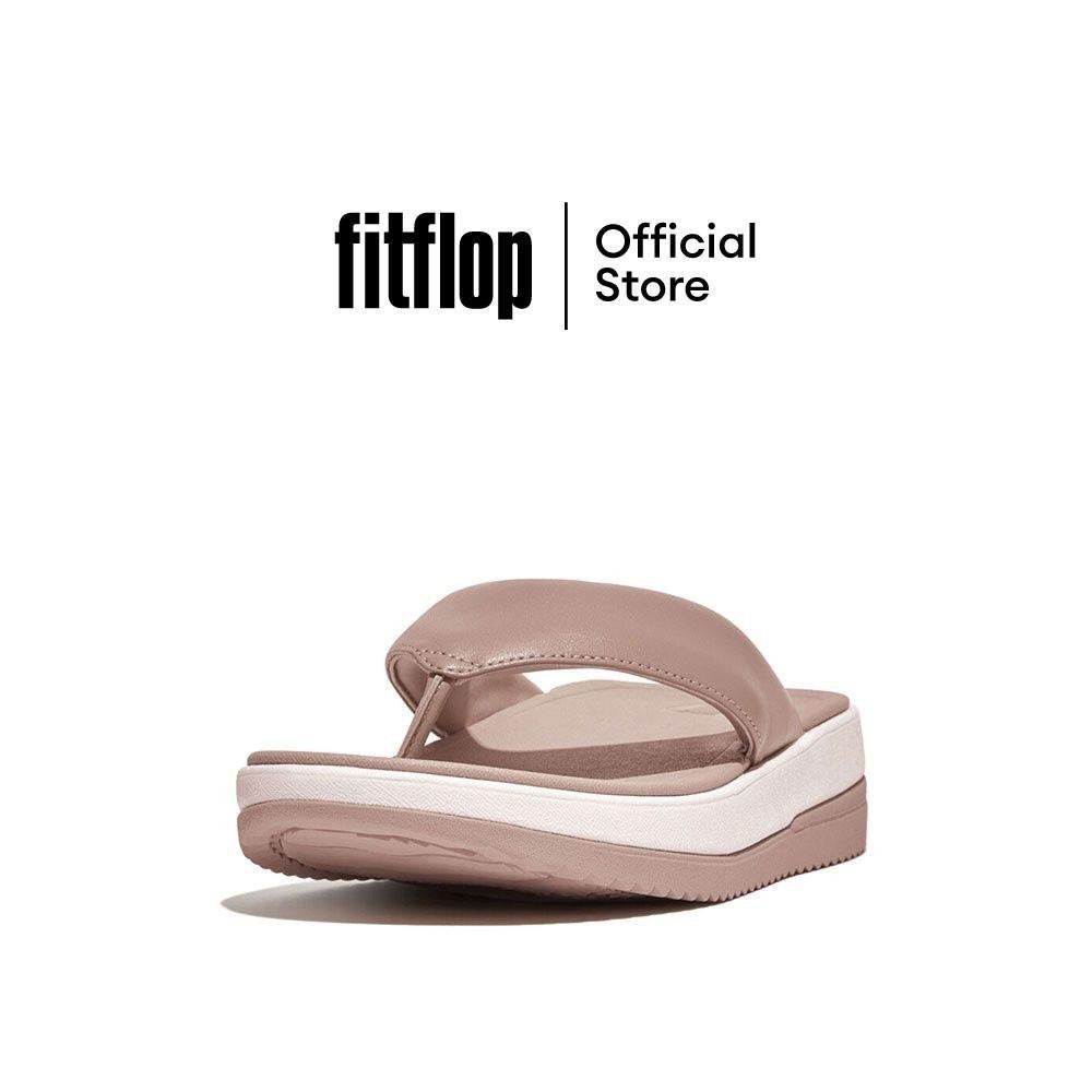 FITFLOP SURFF LEATHER รองเท้าแตะแบบหูหนีบผู้หญิง รุ่น GJ8-137 สี BEIGE