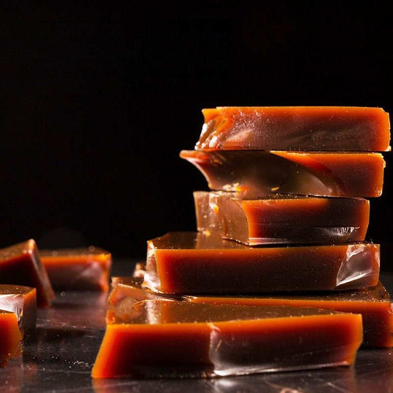 ♚-♚Saihang Ass-hide Gelatin บล็อก500G เศษกาวลาบริสุทธิ์หนังลาสดเค้ก Ass-hide Gelatin ครีมแข็งจำนวนมา