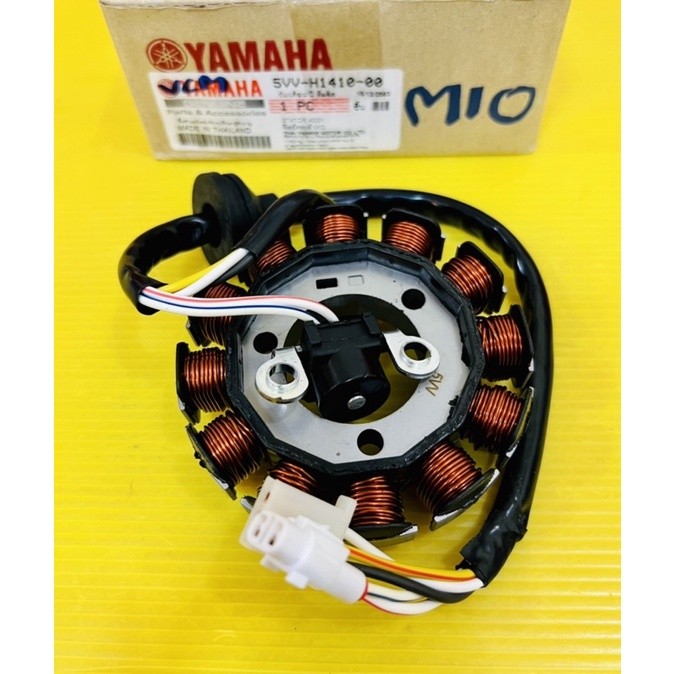 ฟิลคอยล์ Mio ,Fino ,Nouvo ,NouvoMX แท้VCM(YAMAHA) มัดไฟนูโว ฟิลคอยล์fino มัดไฟมีโอ มัดไฟฟีโน่ มัดไฟmio มัดไฟfino