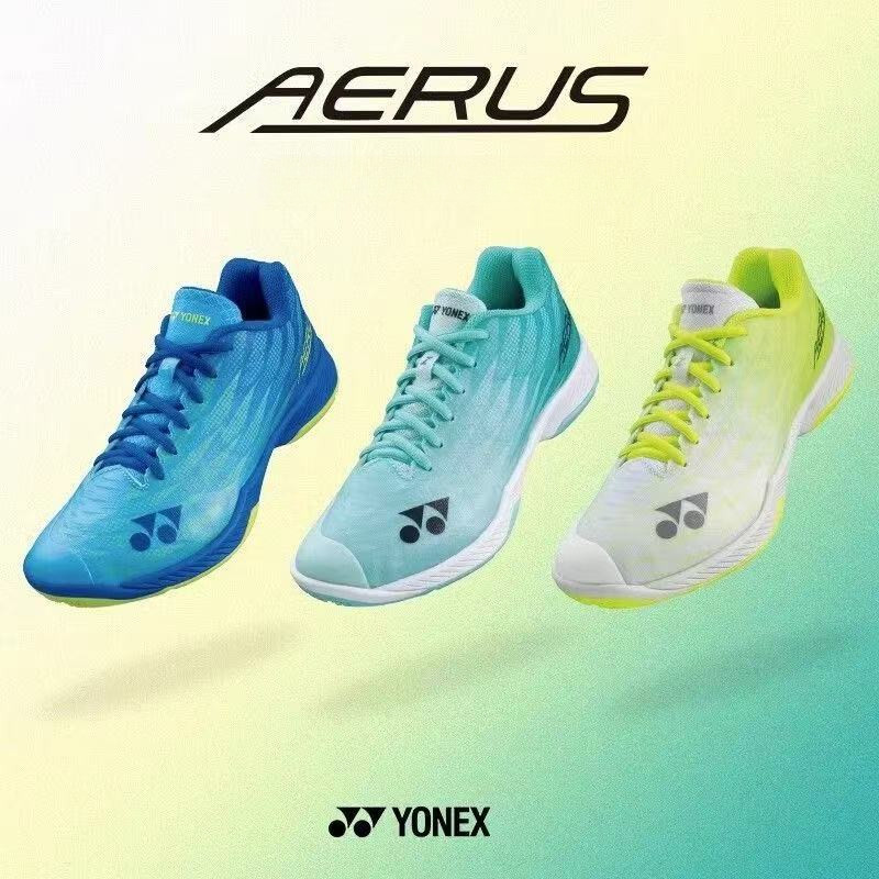 Yonex Power Cushion Aerus Z2 รองเท้าแบดมินตันสําหรับ Unisex Professional Breathable Yonex Ultralight