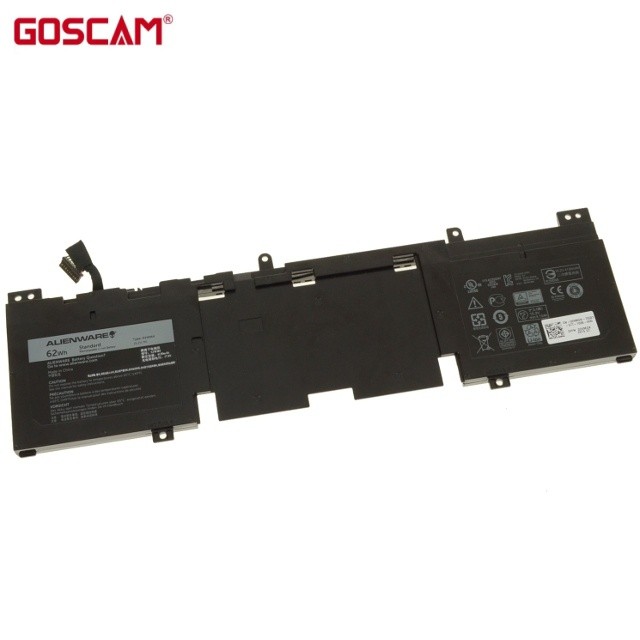 ✿N1WM4แบตเตอรี่แล็ปท็อปสำหรับ Dell Alienware 13 R2 13.3 "2vmgk 02vmgk 257V0 0257V0