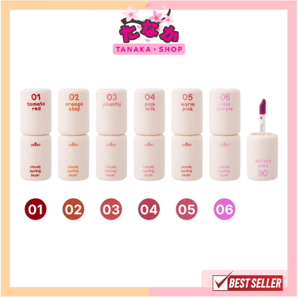 🔥แท้/ถูกที่สุด/ไลฟ์ทุกวัน🔥(1ชิ้น) OD1306 ODBO Cloudy Lasting Blush