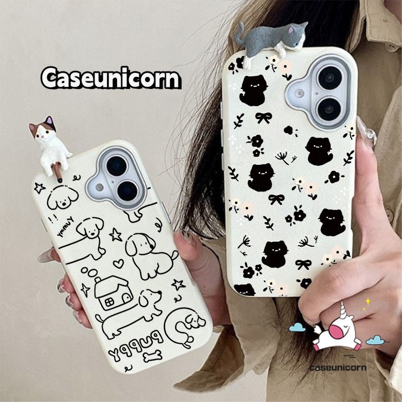 สําหรับredmi 14C 9T 13C A3 12C 10C 12 10 13 9 9C NFC A2 9A 10A A1 หมายเหตุ 11 10 12 13 8 11s 9 10s Pro POCO M3 X5 M6 X6Pro C75 ตุ๊กตาDIY C61 น่ารักดอกไม้ลูกแมว เคสลูกสุนัขดัชชุนการ์ตูน