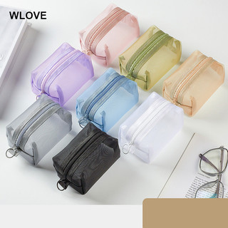 Túi lưu trữ mini lưới đa năng: tai nghe, cáp dữ liệu, son môi, hộp dây kéo