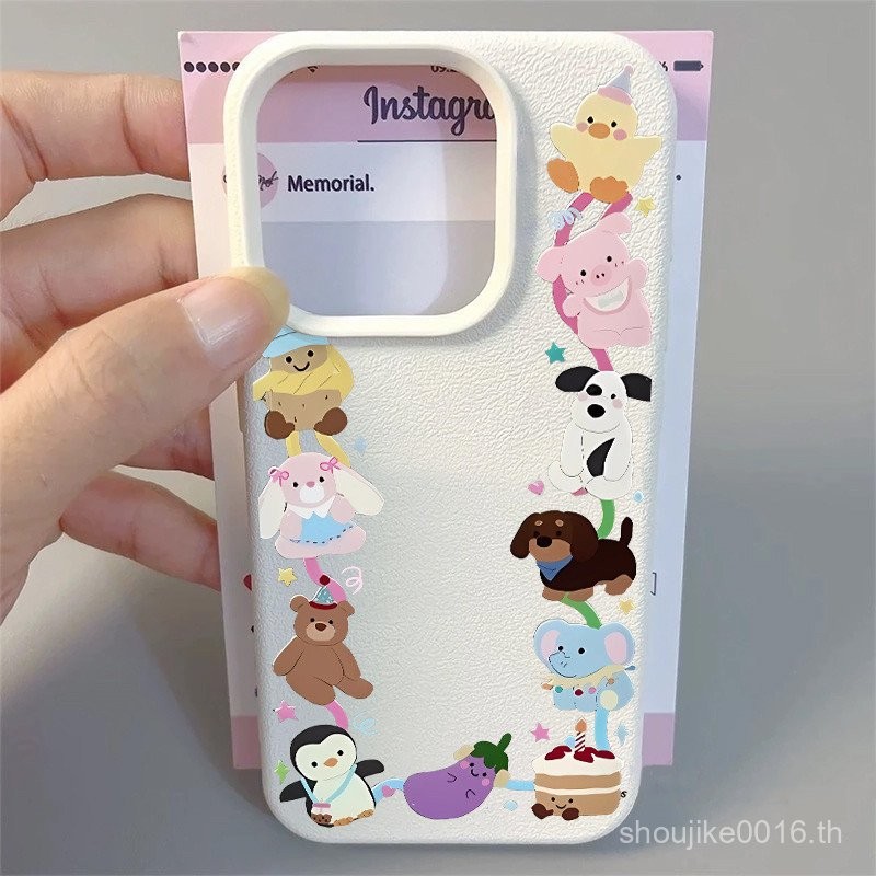 น่ารักเย็นต้นฉบับสนุกสัตว์กรอบรูปกรณี iPhone ใช้ iPhone 16? 11; 12; 13; 14; 15; PRO MAX; 7plus; 8PLU