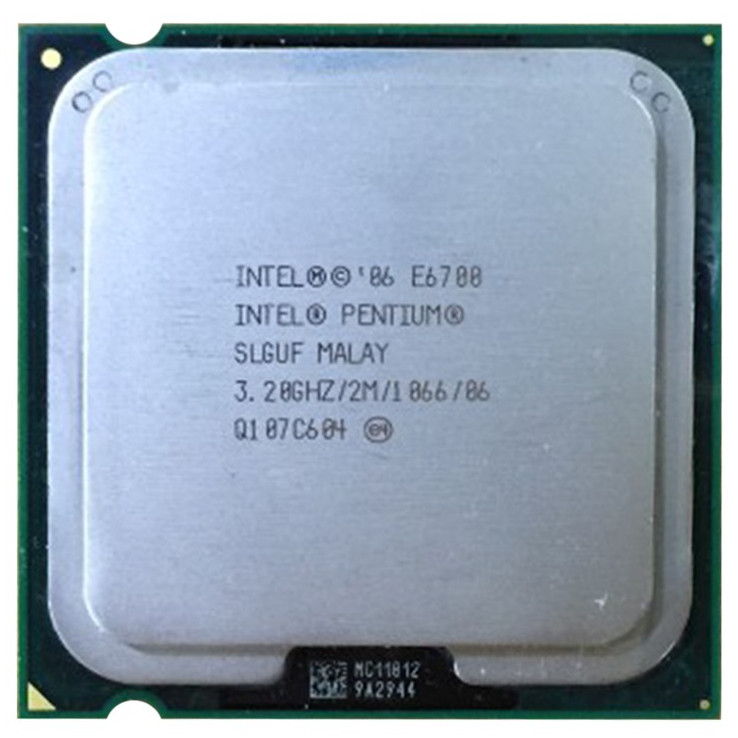 Intel Pentium dual-core E6800 3.33 GHz dual-core E6300 E6400 E6500 E6500K E6600E6700 E6800 โปรเซสเซอ