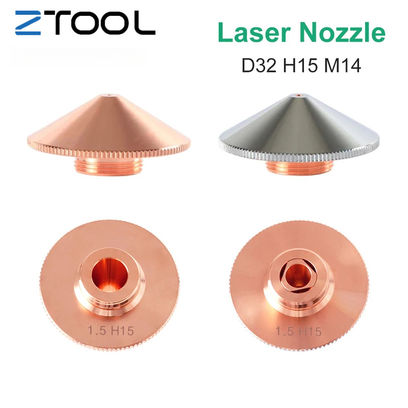 หัวฉีดเลเซอร์ Raytools Dia32 M14mm BM111 BM110 BT240S BM114 สำหรับเครื่องตัดเลเซอร์ไฟเบอร์