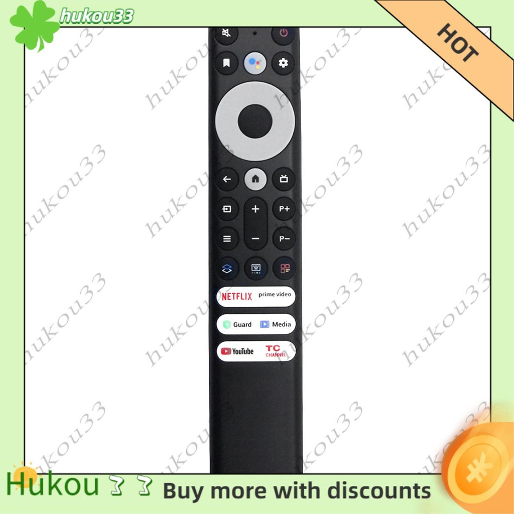 hukou33place RC902V FMR1 รีโมทสําหรับ Android TV 40S330 32S330 43S434 50S434 55S434 70S430 75S434 55