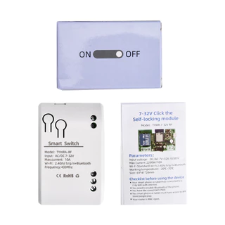 Tuya โมดูลสวิตช์รับสัญญาณ Wifi ไร้สาย 1/2/4CH DC 7-32V 5V 12V 24V 220V RF 10A