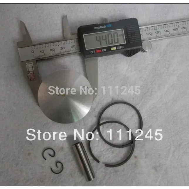 TL52 PISTON ASSY 44 มม.สําหรับ MITSUBISHI TB52 TU52 CYLINDER KOLBEN แหวน PIN คลิปชุด 2T 52CC AUGER TRIMMER EDGER BRUSTHCOTTER