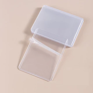 BUJOY 10 ชิ้น Card case เฟรมการ์ด | B8 มีฟิล์ม 35PT PVC Toploader | แฟ้มซองพลาสติกแข็ง เคสการ์ด ซองการ์ด Frame Card