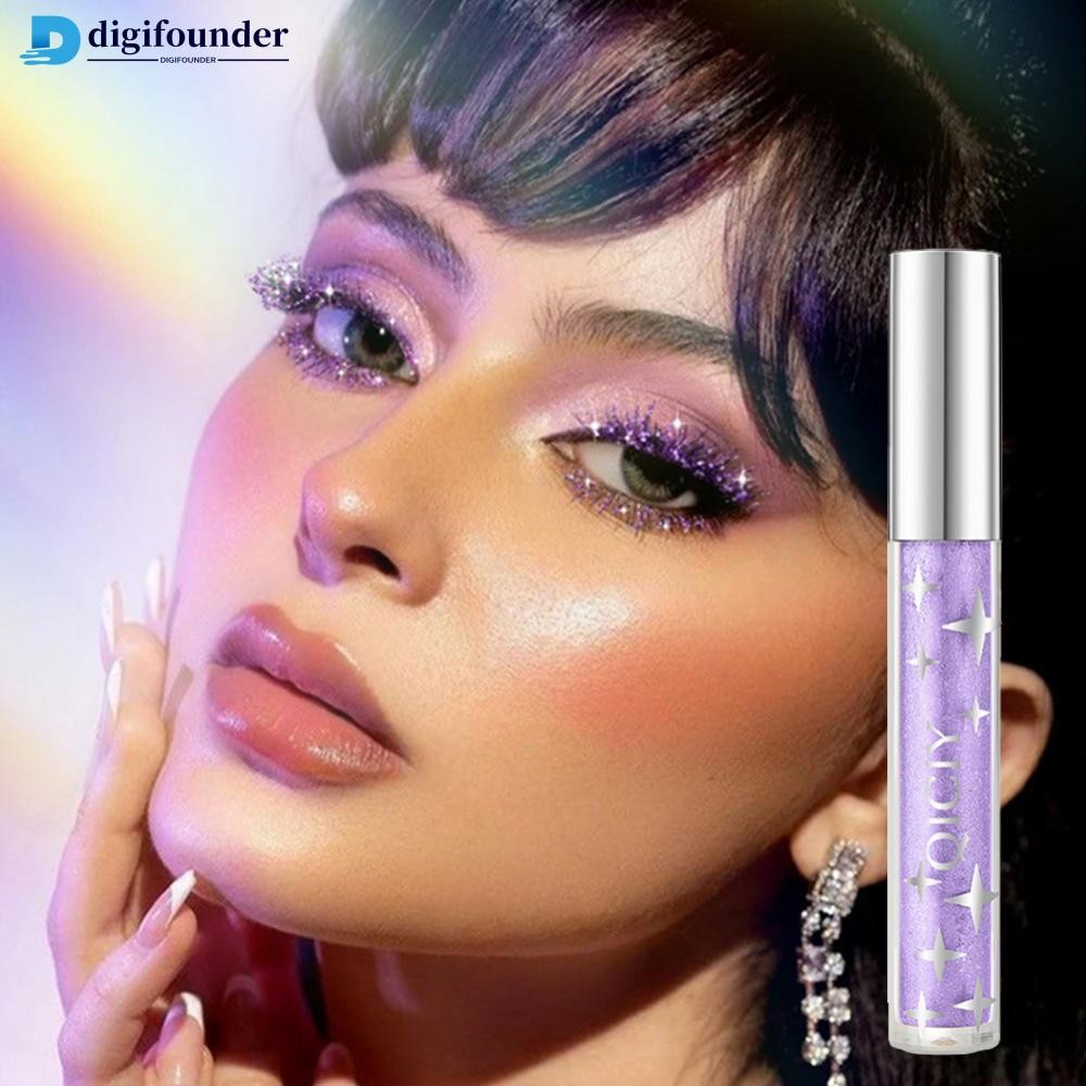 DIGIFOUNDER Magic Color Mascara Shining Eye Black Long Curly Waterproof Colourful Eye Black Curling 