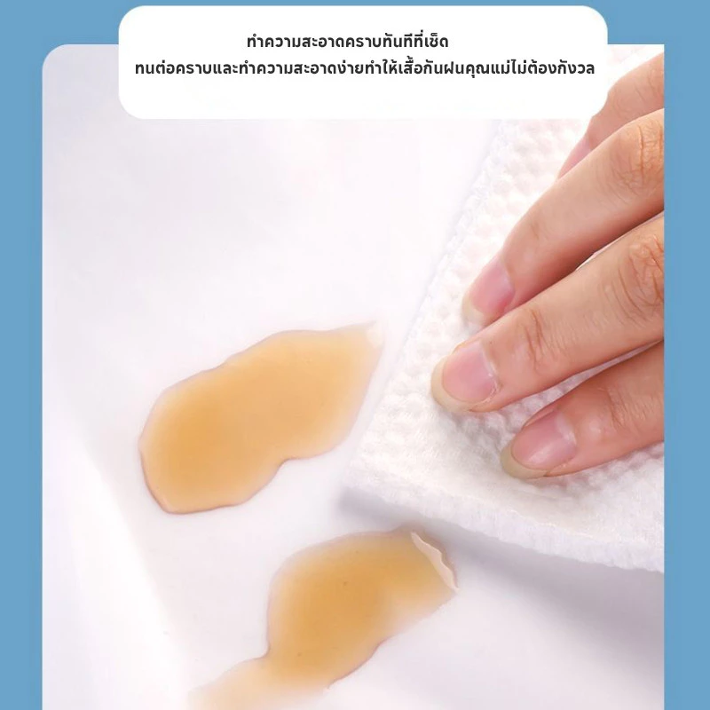 ชุดกันฝนเด็ก หมวกปีกใหญ่ มีช่องกระเป๋า แถบสะท้อนแสง thumbnail 8