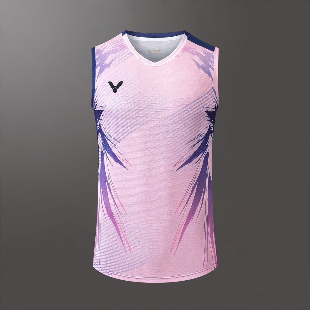 จัดส่งเสื้อแบดมินตัน Into 48 ชั่วโมง 2025 Pro | Ice-Cool Mesh Top Men & Women | ทัวร์นาเมนต์-เสื้อฝึกพร้อม (โลโก้ที่กําหนดเอง+แห้งเร็ว) 847