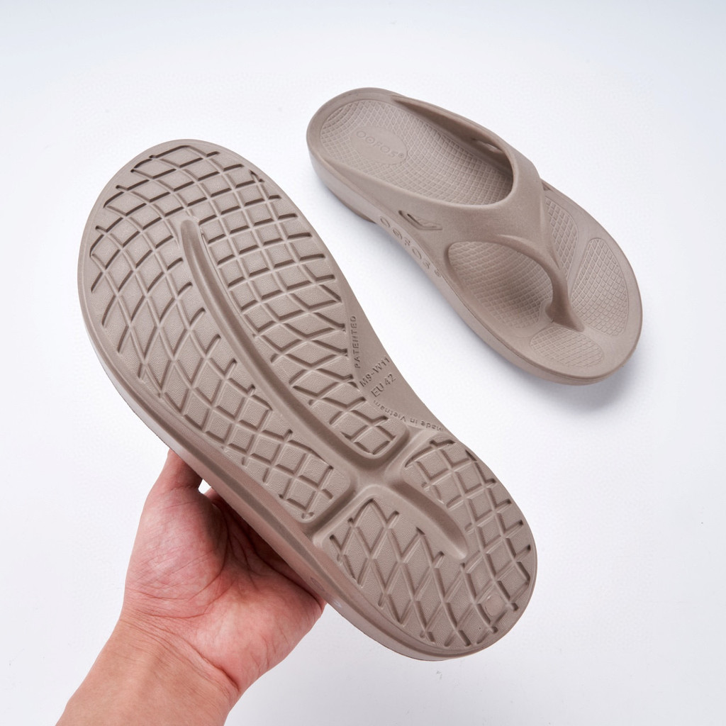 OOFOS รองเท้าแตะ Recovery Flip-Flops หนา Soled ผู้ชายผู้หญิงสบาย Decompression หลังจากกีฬาการแข่งขันรองเท้าแตะฤดูร้อน HF08 - รูปที่ 6