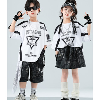 ชุดเต้นเด็ก ชุดเต้น เด็กผู้หญิง ชุดเต้นรํา ชุดแดนเซอร์ เด็กผ…