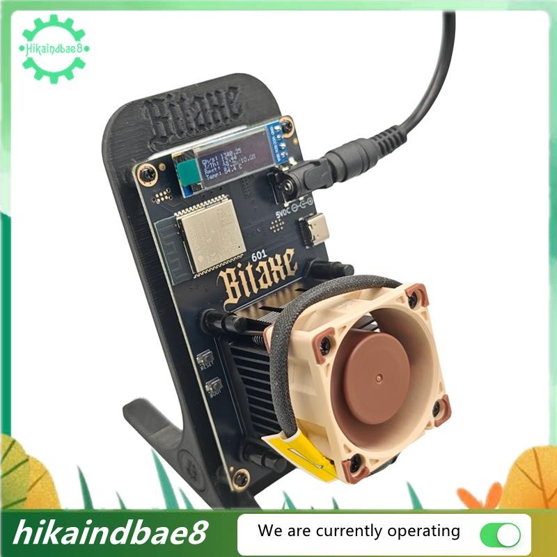 [hIkAi] การทําเหมือง Bitcoin ขั้นสูง: Silent Gamma 601 Solo Miner 1.2TH/S, 18W UK, -A4X20 Super Fan 