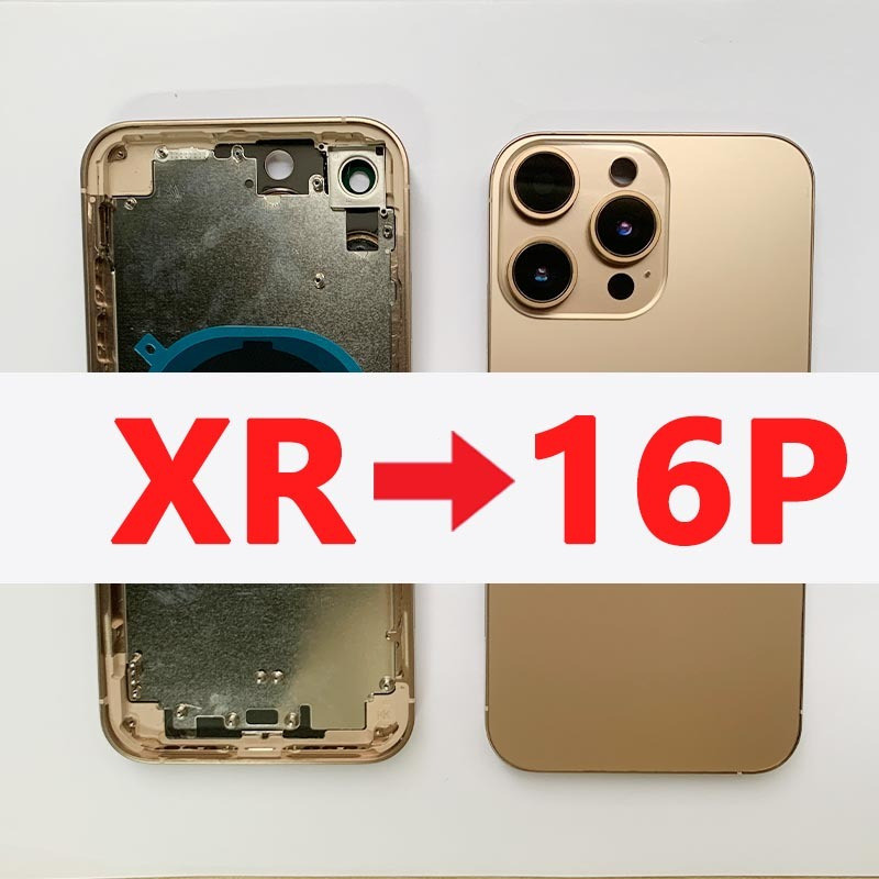 DIY XR เช่น 16 Pro Body กล้องขนาดใหญ่, XR ที่อยู่อาศัยแปลงเป็น 16 Pro, XR แปลงเป็น 16 Pro ขนมไทเทเนี