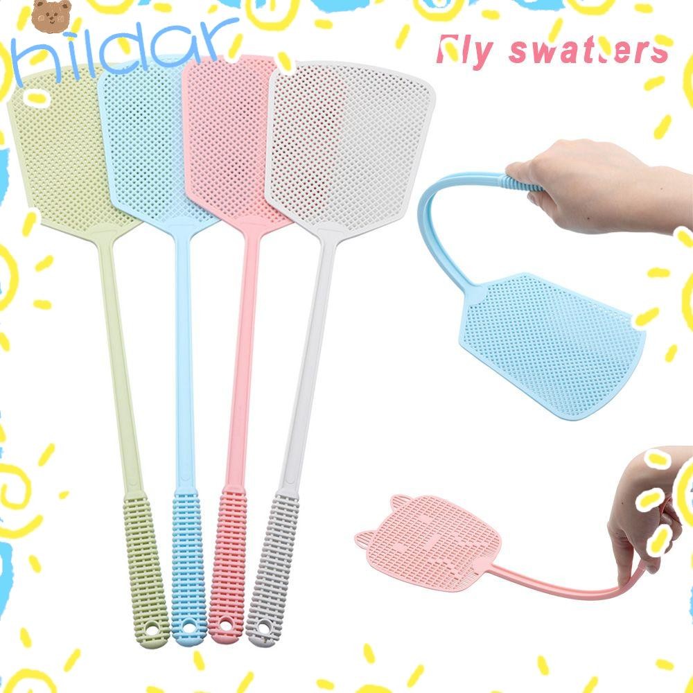 ฮิดาร์ ไม้ตีแมลงวัน เครื่องมือยืดหยุ่นแบบยืดได้ ป้องกันพลาสติก