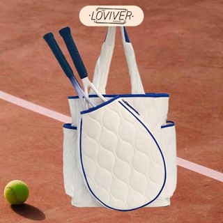 กระเป๋าเป้สะพายหลังเทนนิสกระเป๋าไม้แบดมินตันที่เก็บกระเป๋าเป…