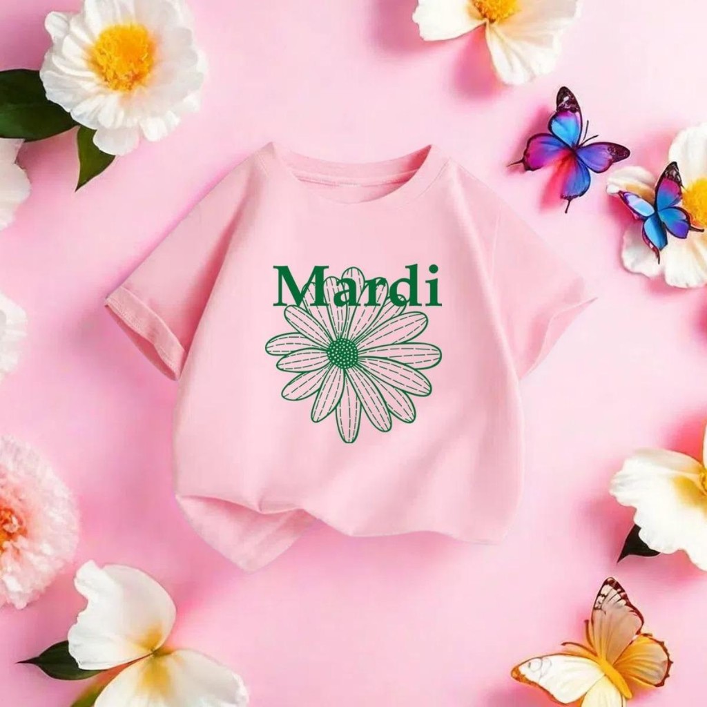 rb6t1fu3ynThanyaggh เสื้อยืดเด็กผู้หญิงและเด็กผู้ชาย ลายMardi Kid คอกลม T888