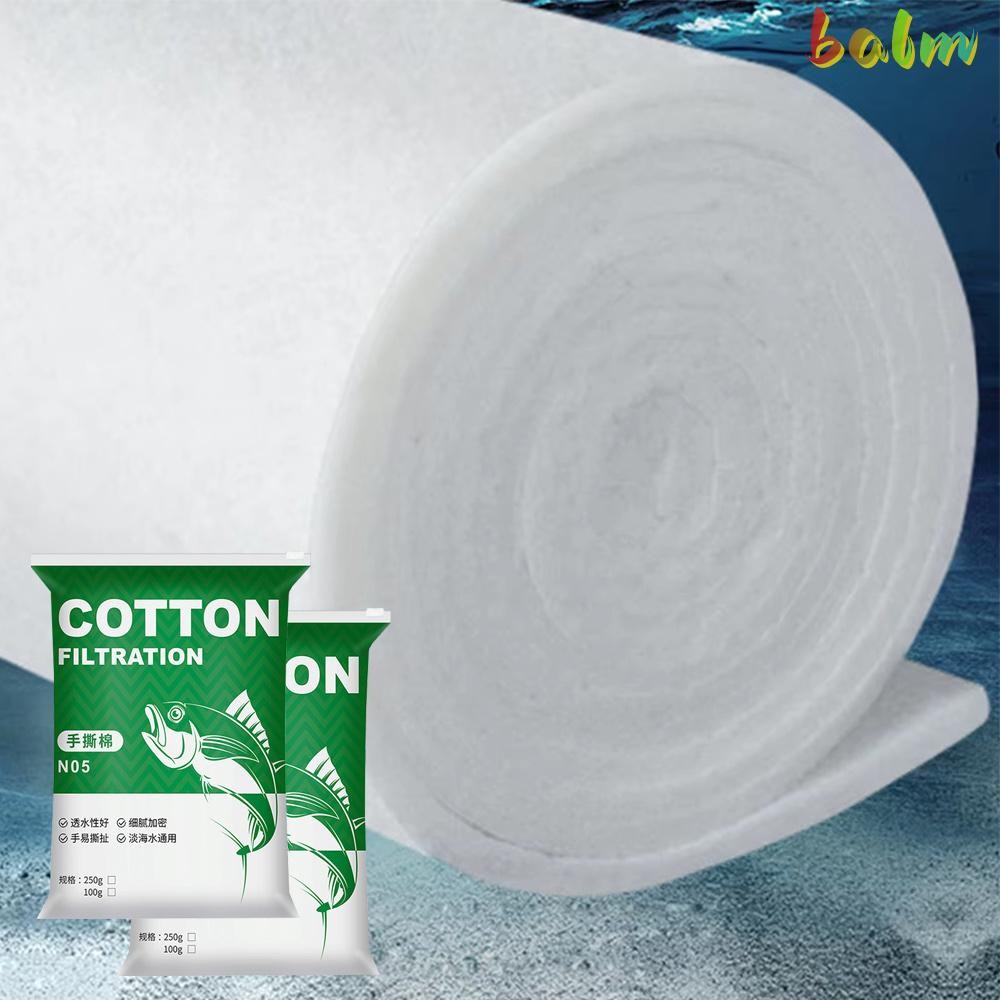 BALM Aquarium Filter Super, Aquarium Accessories หนาถังปลากรองผ้าฝ้าย,Reusable Cotton Filter Pad