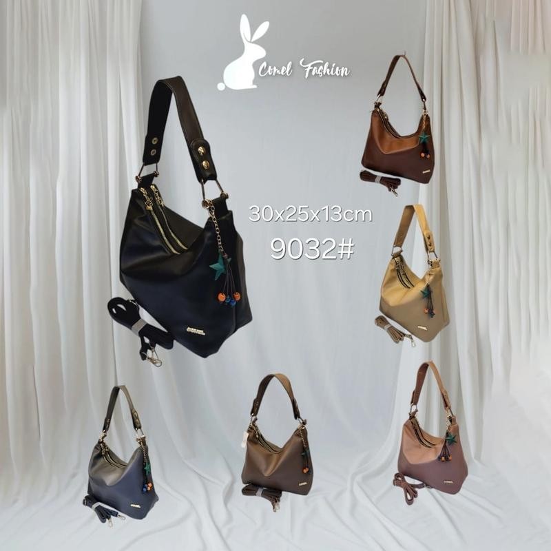 COMEL FASHION ATHENA กระเป๋าถือผู้หญิงสององค์ประกอบสองเส้นยาว 9032