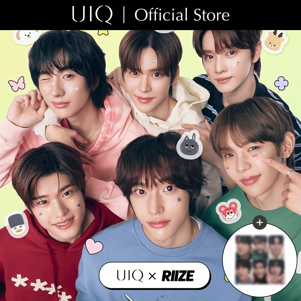 UIQ Biome Re. Calming Spot Patch Set - 96 patches + RIIZE Post Set + Mirror แผ่นแปะสิว (RIIZE Spot P