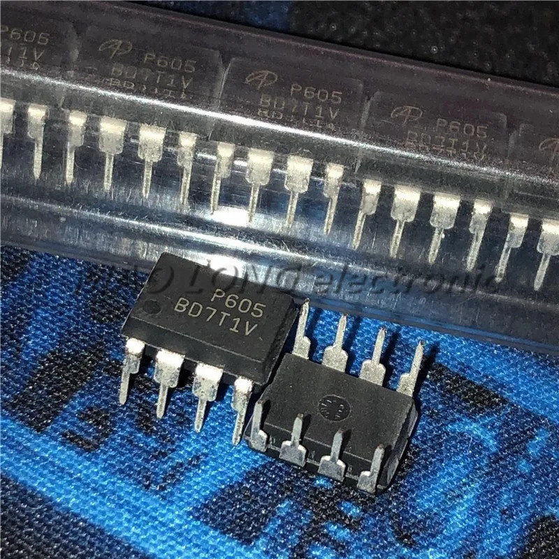 10 ชิ้น/ล็อต P605 AOP605 DIP-8 ชิปจัดการพลังงาน LCD JIZU
