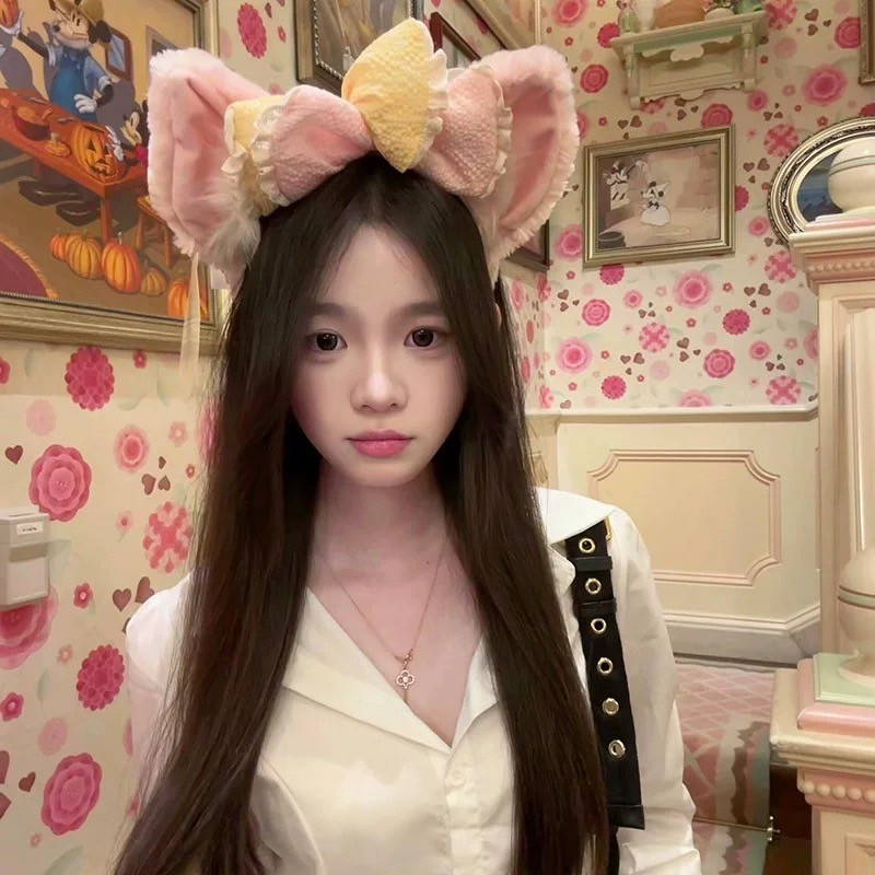 ที่คาดผมโบว์มีหู น่ารักๆ แฟชั่นมาใหม่ พร้อมส่ง