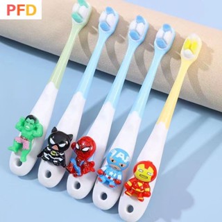 แปรงสีฟันขนแปรงนุ่มสําหรับเด็ก Spiderman 2-3-6-10 ปีเฉพาะการ…