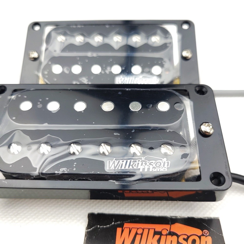 Wilkinson WOHHB Black open Double coil กีตาร์ไฟฟ้า รูปที่ 2