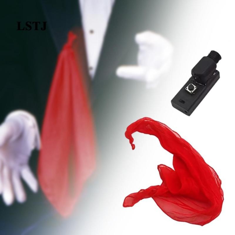 [Lstjj] Power Reel Magic Tricks Stage Magic Flying Silk Poker Magician Stage Props