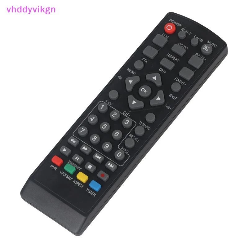 VHDD รีโมทคอนโทรลเหมาะสําหรับ DVB-T2 สําหรับสมาร์ทโทรทัศน์ STB HDTV สําหรับสมาร์ทชุดกล่องด้านบนความละเอียดสูงรีโมทคอนโทรลดิจิตอล TH