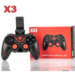 SC จอยเกมไร้สาย พร้อมขาตั้งมือถือ ใช้กับ Android iOS และ Ste…