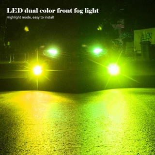 Feelfly 1 PC 12V H7 H11 H8 H9 9006 HB4 ไฟหน้ารถเลนส์ LED หมอกหลอดไฟ LED หมอกโคมไฟสีขาวสีเหลืองน้ําแข็งสีฟ้า Turbo หมอก G2H2
