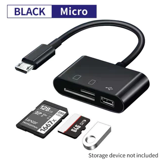 AK ครื่องอ่านการ์ด SD TF USB 3 In 1 สําหรับตัวแปลงกล้อง Apple iPhone สําหรับอะแดปเตอร์ iPad OTGเ