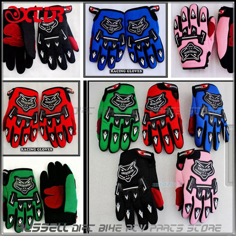 Racing gloves for YOUTH/PEEWEE kids motorcycle  Dirt Pit Bike Poceket bike Motorbike ATV/QUAD