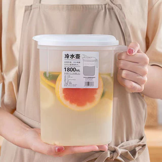 ZEZA เหยือกน้ำสไตล์ญี่ปุ่น จุปริมาณได้เยอะ 1800ml/2500ml เนื้อหนาทนทาน ขวดน้ําขนาดใหญ่ Cold kettle