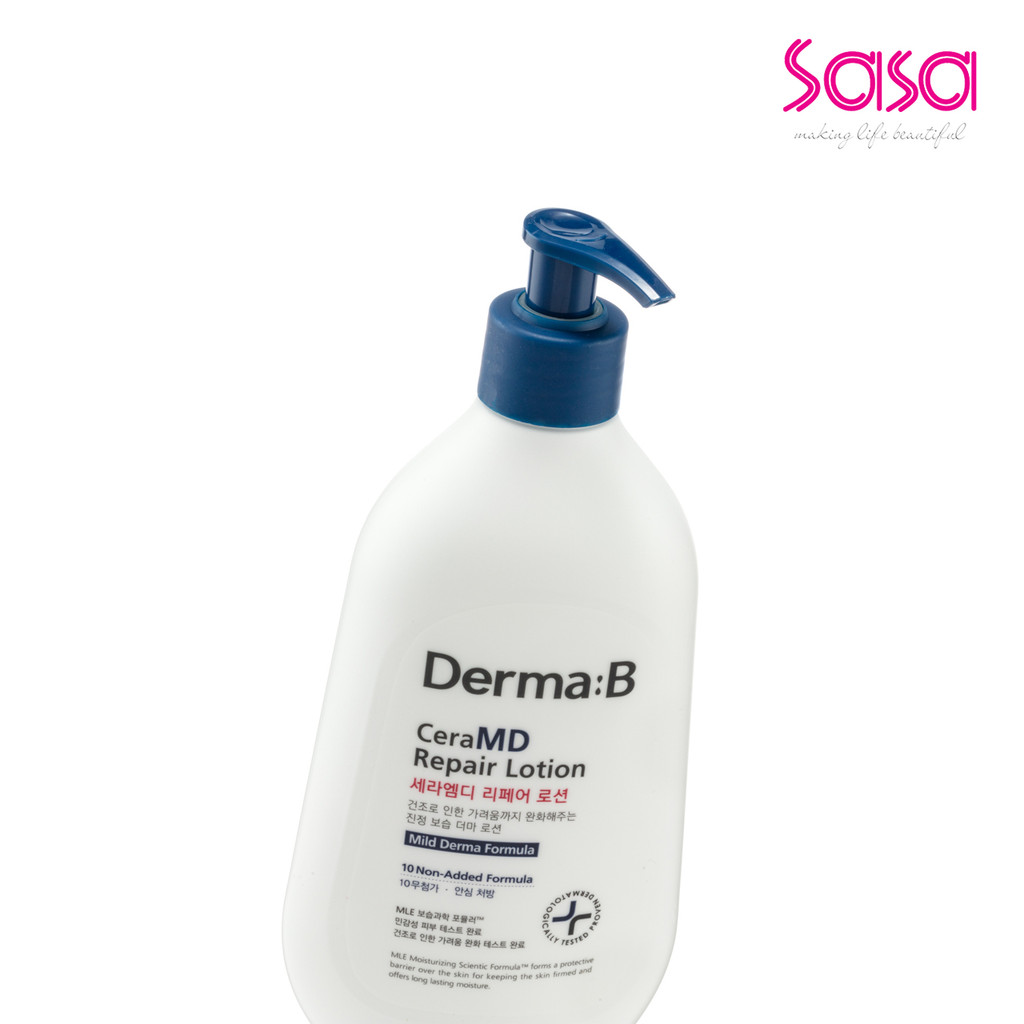 Derma:B CeraMD Repair Lotion 400ml เดอร์มา:บี เซราเอ็มดี รีแพร์ โลชั่น 400มล ราคา ถูกที่สุด ดีลบีเคเค แกลเลอรีภาพที่ 4