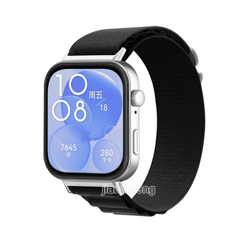 สายไนลอนทอสําหรับ Huawei Watch Fit 3