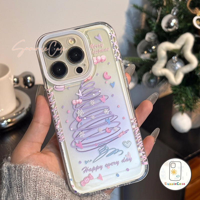 น่ารัก ต้นคริสต์มาส สำหรับ Infinix Smart 5 7 8 6 Plus Pro 20 30 8HD 11 30i 30 40i 12 9 Spark GO 20 10 เรียบง่าย เคส