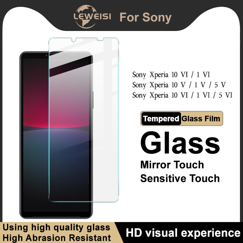 Imak Sony Xperia 10 VI 1 VI 5V 10V 1V 5 IV 10 IV 1 IV Anti ระเบิดฟิล์มกระจกนิรภัย 9H HD ป้องกันหน้าจอฟิล์มใส