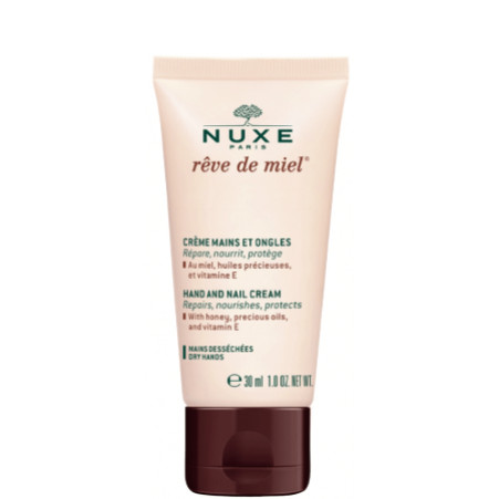 NUXE Reve De Miel Hand and Nail Cream 30ml (No Box) ครีมบำรุงมือและเล็บ