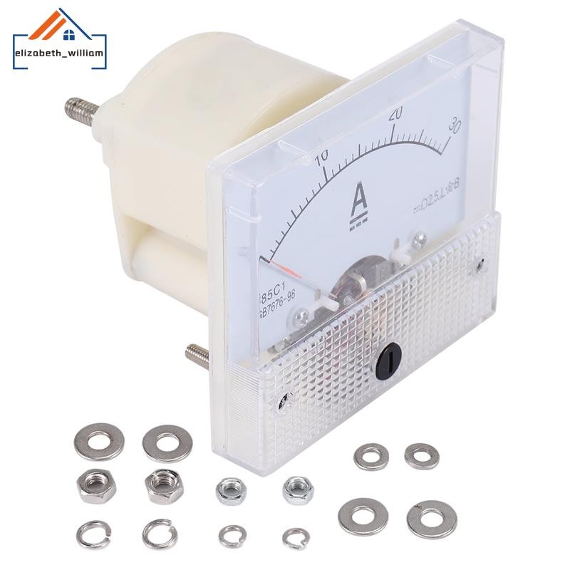 85c1-a Dc Analog Ampere Meter แผงเครื่องวัด 30A Amp Gauge Current Mechanical Ammeters