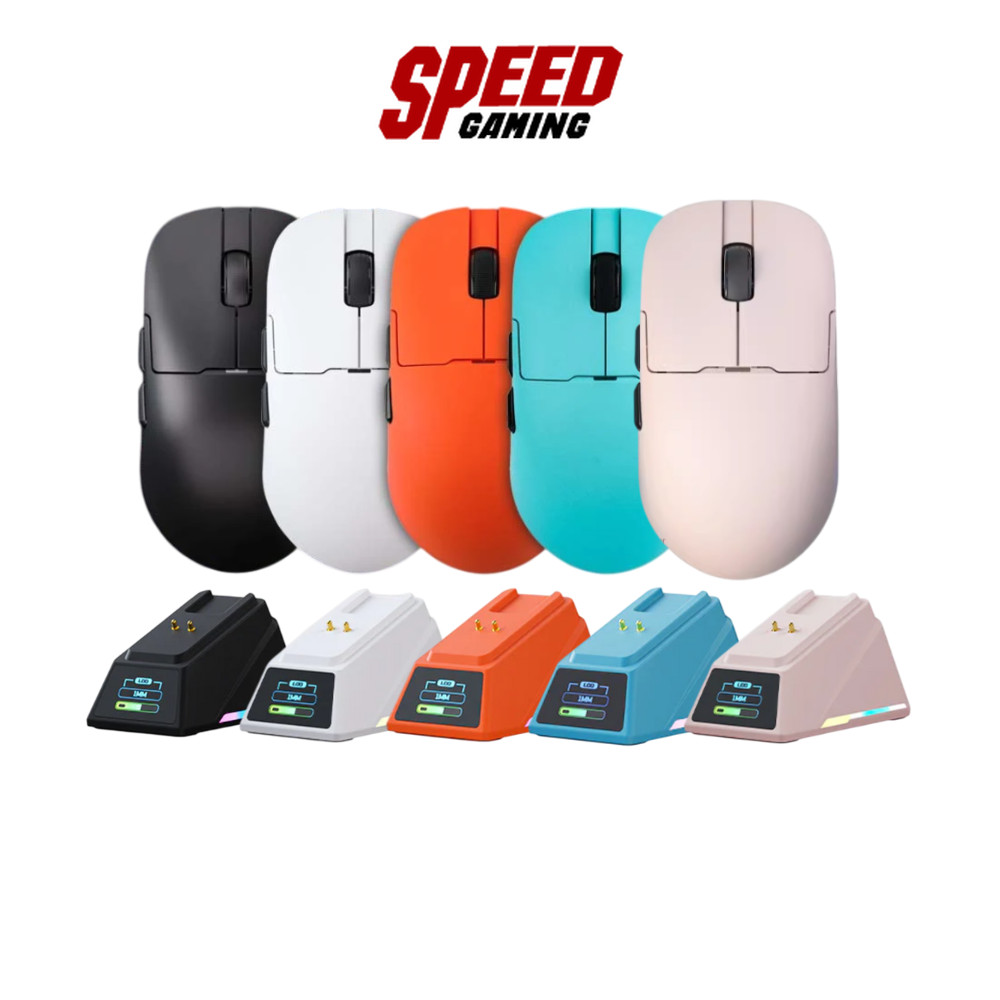 AJAZZ AJ159 Apex | PAW3950 Sensor | 42K DPI | Wireless Mouse (เม้าส์ไร้สาย) | By Speed Gaming