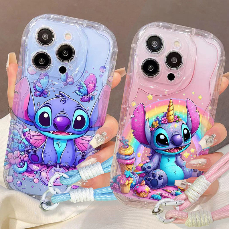 การ์ตูน Stitch ขนมหวาน Lanyard สําหรับ Honor 400 X8C 4G X6C X7C X9C 200 สมาร์ท 5G X7D X9D X6B X6A Pl