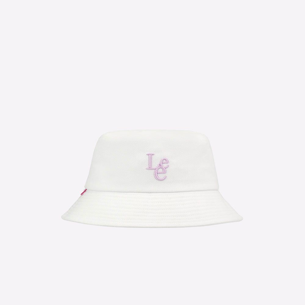 LEE หมวกผู้หญิง คอลเลคชั่น Lee Pink รุ่น LE F324UHATN52 สีขาว
